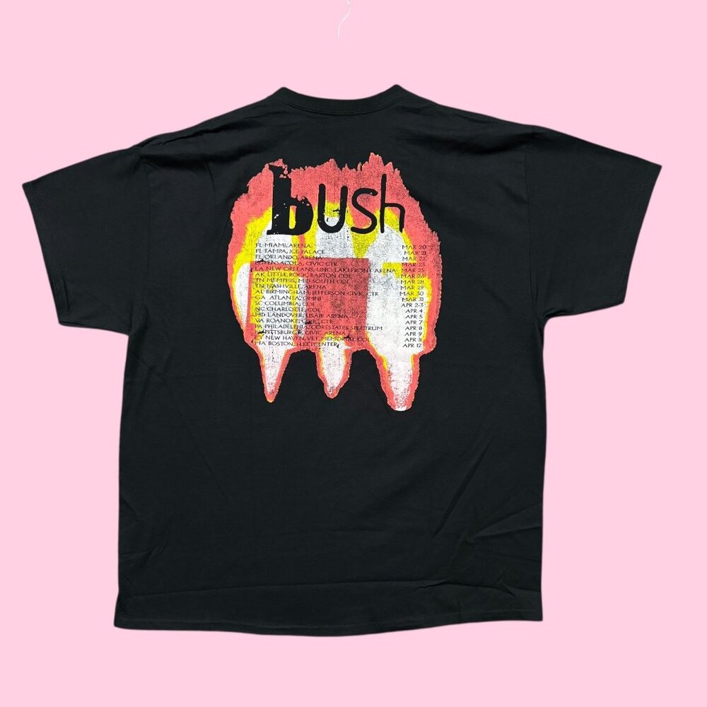 Bush Razorblade Suitcase Album 1997 Rock Band Tee Xxl - Gem
